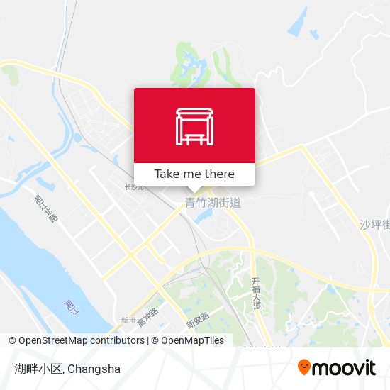 湖畔小区 map