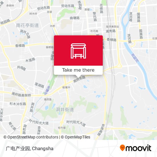 广电产业园 map