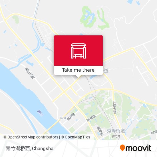 青竹湖桥西 map