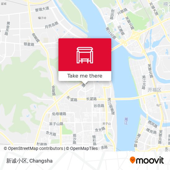 新诚小区 map