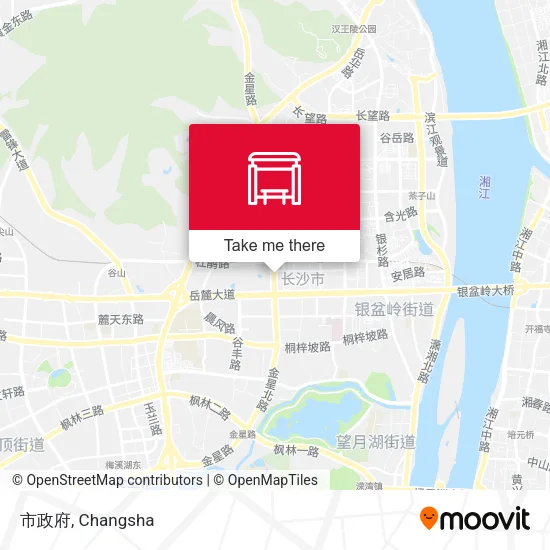 市政府 map