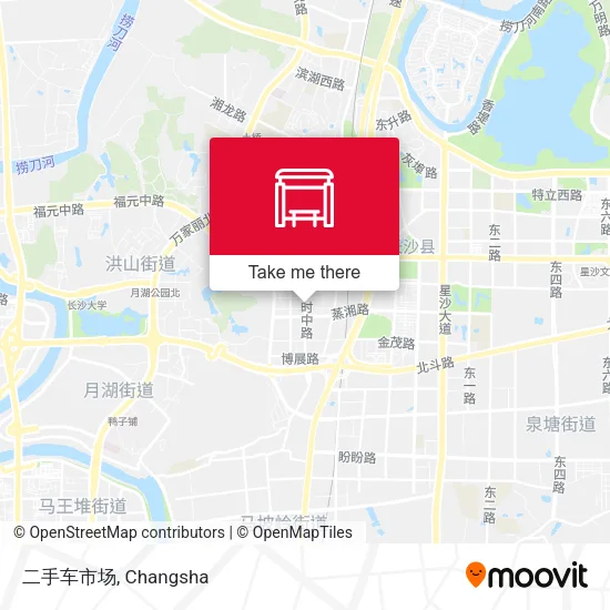 二手车市场 map
