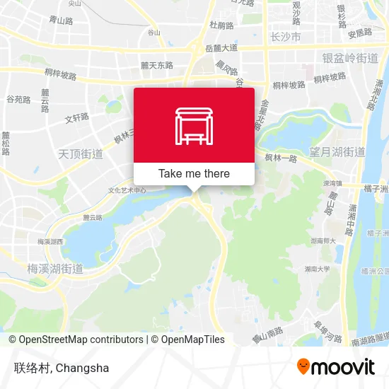 联络村 map