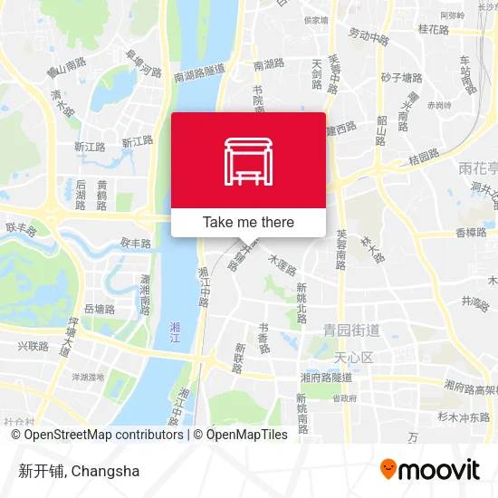 新开铺 map