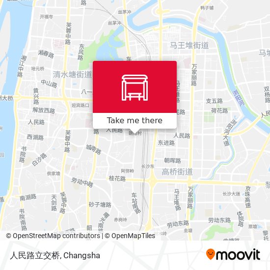 人民路立交桥 map