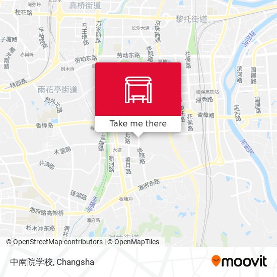 中南院学校 map