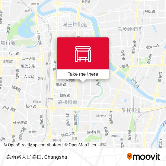 嘉雨路人民路口 map