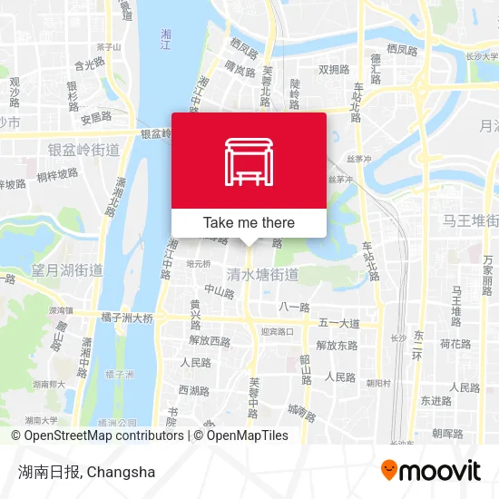 湖南日报 map