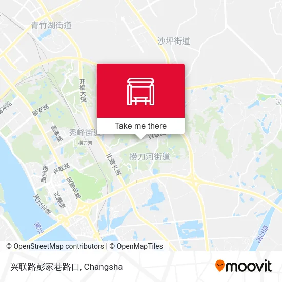 兴联路彭家巷路口 map