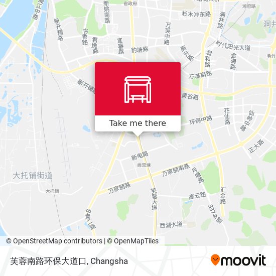 芙蓉南路环保大道口 map