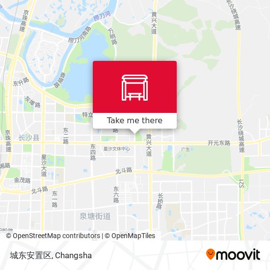 城东安置区 map