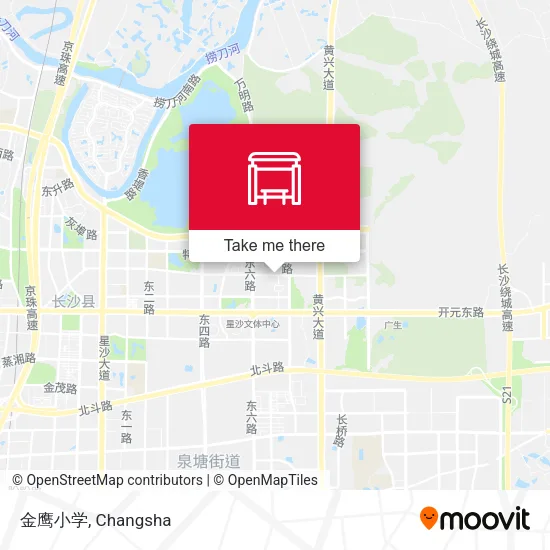 金鹰小学 map