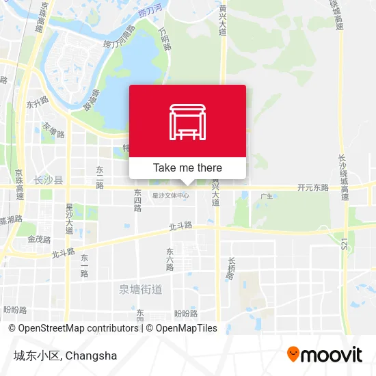 城东小区 map