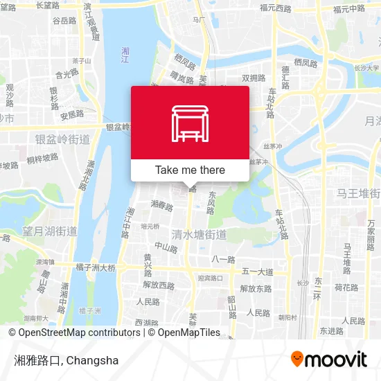 湘雅路口 map