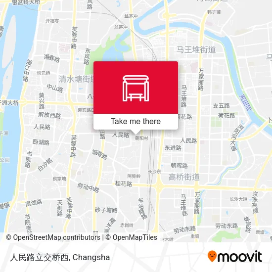 人民路立交桥西 map