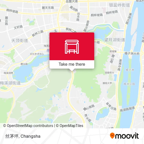 丝茅坪 map