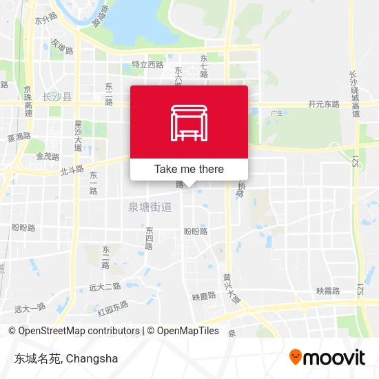 东城名苑 map