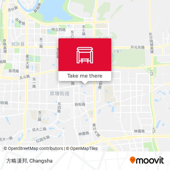 方略潇邦 map