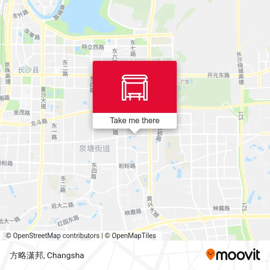 方略潇邦 map