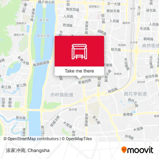 涂家冲南 map