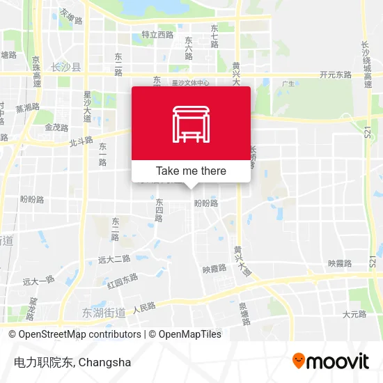 电力职院东 map