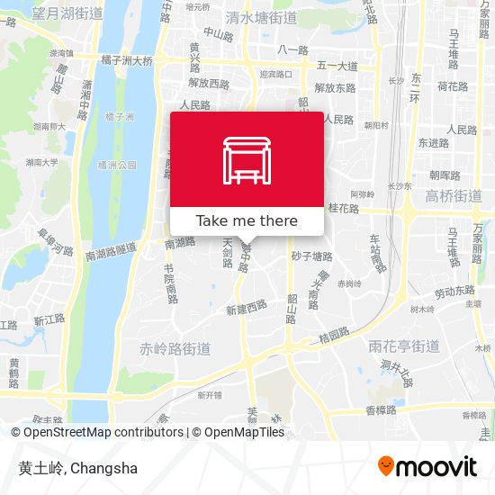 黄土岭 map