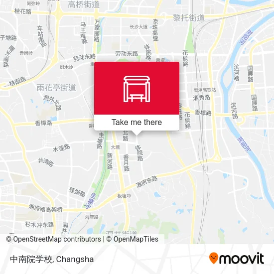 中南院学校 map