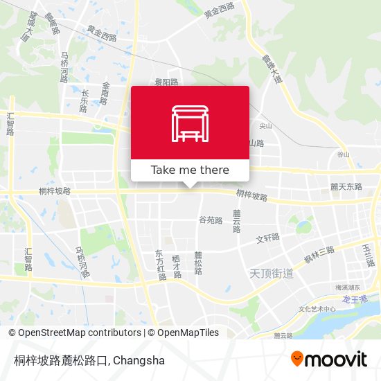 桐梓坡路麓松路口 map