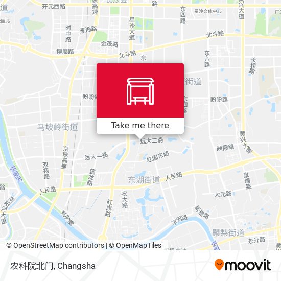 农科院北门 map