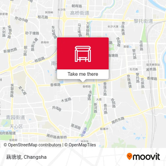 藕塘坡 map