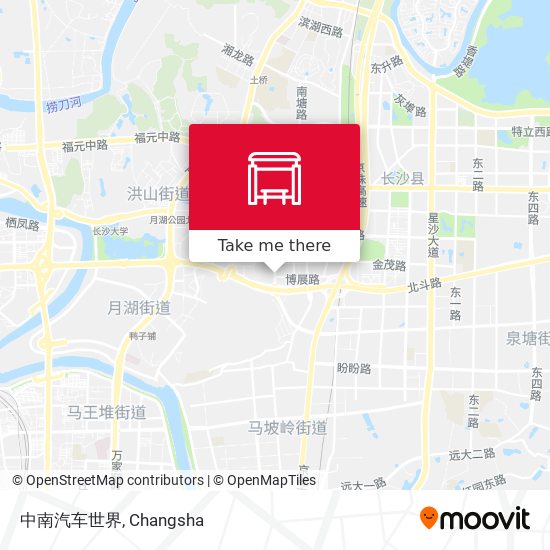 中南汽车世界 map