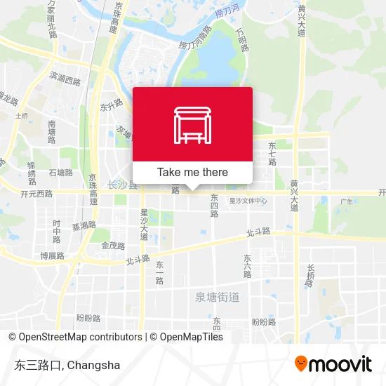 东三路口 map