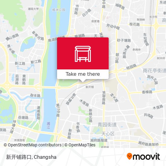 新开铺路口 map