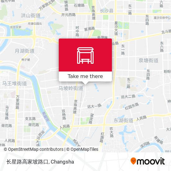 长星路高家坡路口 map