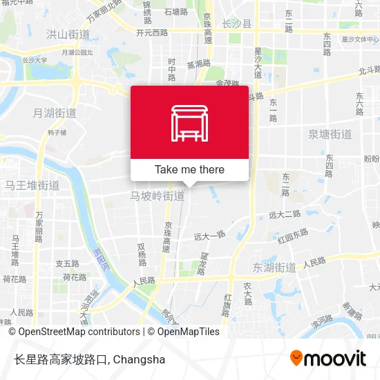长星路高家坡路口 map