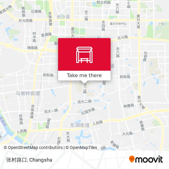 张村路口 map