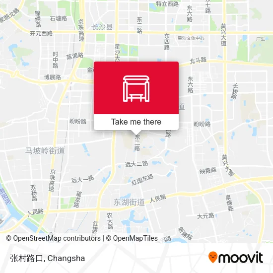 张村路口 map