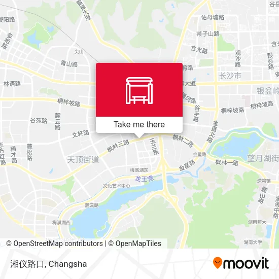 湘仪路口 map