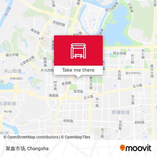 聚鑫市场 map