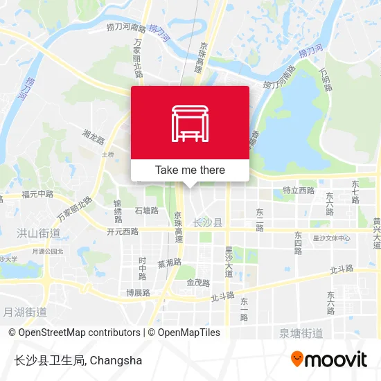 长沙县卫生局 map