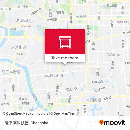 隆平高科技园 map