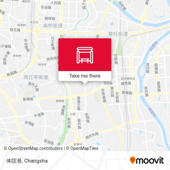 体院巷 map