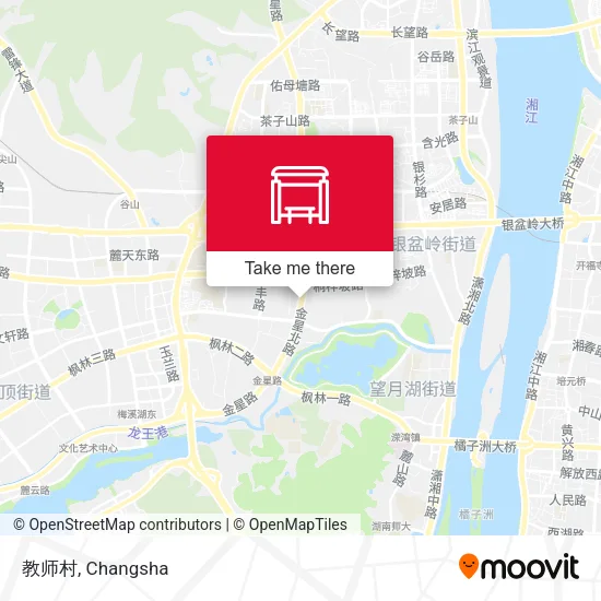 教师村 map