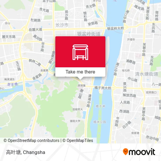 高叶塘 map