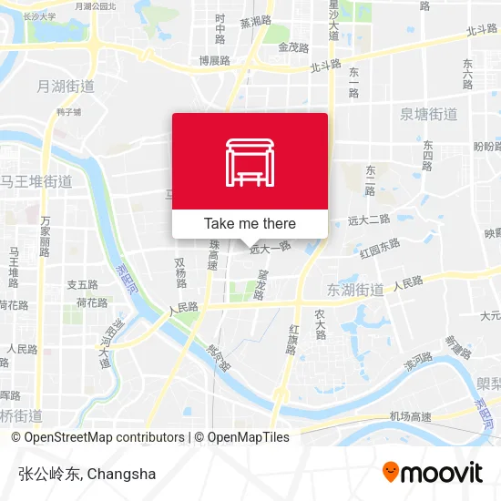 张公岭东 map