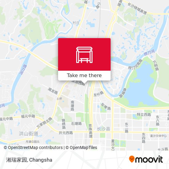 湘瑞家园 map