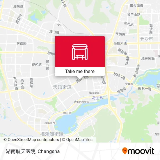 湖南航天医院 map