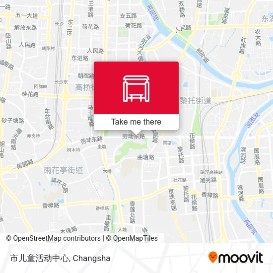 市儿童活动中心 map