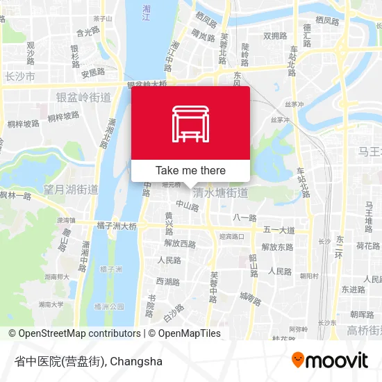 省中医院(营盘街) map