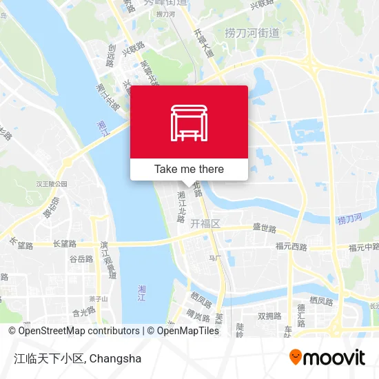 江临天下小区 map